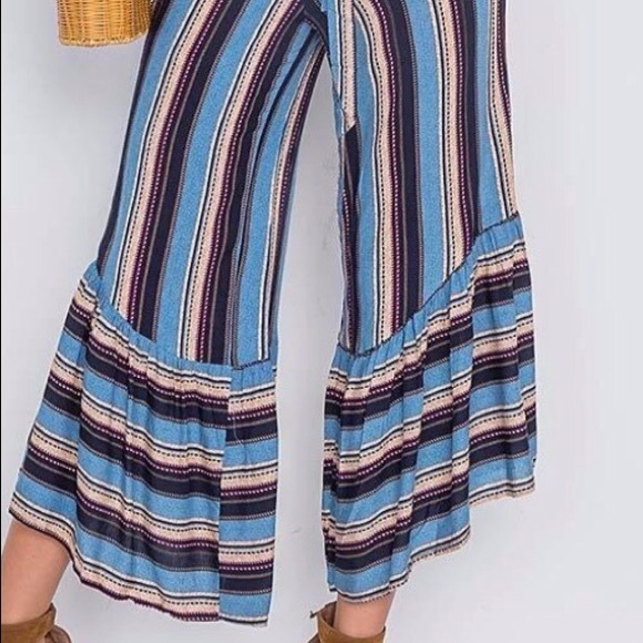 SALE ~ CROP HEM REMOVABLE SPAGHETTI STRAP JUMPSUIT - Picture 5 of 8